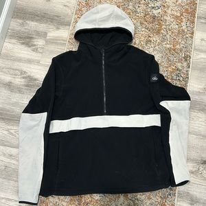Alo men’s hoodie/ fleece half zip size large